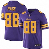 Nike Men & Women & Youth Vikings 88 Alan Page Purple Color Rush Limited Jersey,baseball caps,new era cap wholesale,wholesale hats